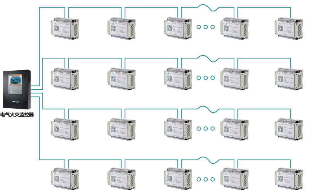 華天電氣火災監控器方案